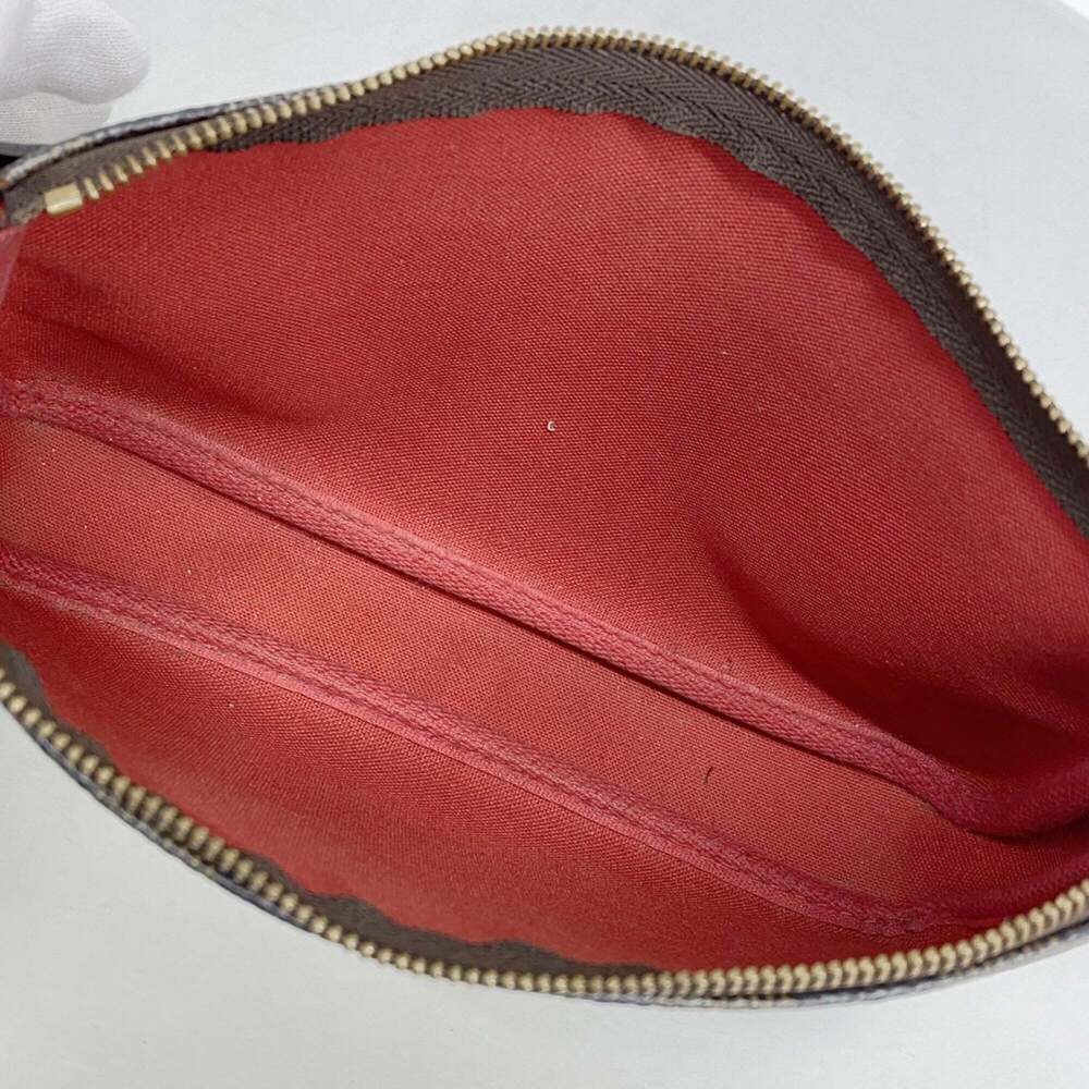 LOUIS VUITTON Brown Damier Pochette Pouch - Picture 4 of 9